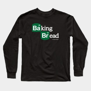 Baking Bread Parody Logo Dark Long Sleeve T-Shirt